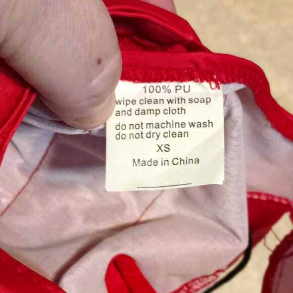 GUC ~ Pet Rageous Designs Waterproof Dog Rain Coat (Size: XS) - Picture 7 of 7